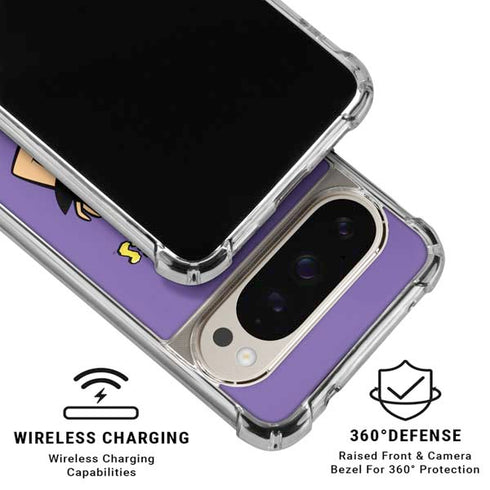 The Flinstones Betty Rubble Pixel 9/9 Pro Clear Case